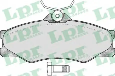 Тормозные колодки дисковые LPR 05P325