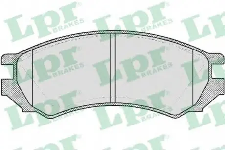 Гальмівні колодки дискові LPR 05P354 (фото 1)
