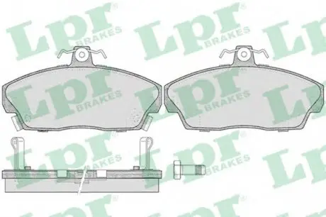 Тормозные колодки дисковые LPR 05P430