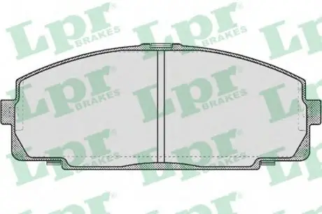 Тормозные колодки дисковые LPR 05P577