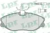 Гальмівні колодки дискові 05P620 LPR