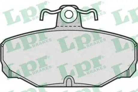 Тормозные колодки дисковые LPR 05P677