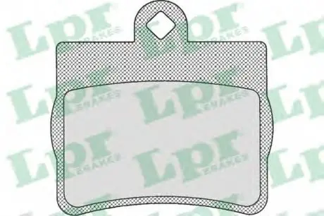 Тормозные колодки дисковые LPR 05P725