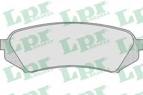 Гальмівні колодки дискові LPR 05P835