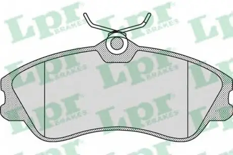 Тормозные колодки дисковые LPR 05P950