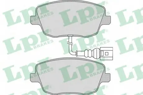 Гальмівні колодки дискові LPR 05P973