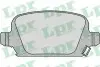 Тормозные колодки дисковые 05P998 LPR
