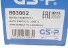 РШ шарнір (комплект) GSP 803002 (фото 16)