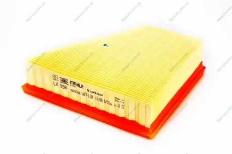 Повітряний фільтр KNECHT MAHLE / KNECHT LX 998