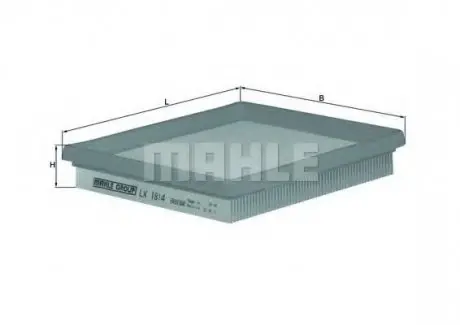 Фільтр повітряний Ford MAHLE MAHLE / KNECHT LX 1814