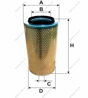 Фільтр повітряний WIX WIX FILTERS 46554E (фото 1)