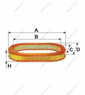 Фильтр воздушный WIX FILTERS WA6001