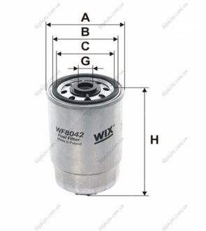 Фільтр паливний WIX WIX FILTERS WF8042
