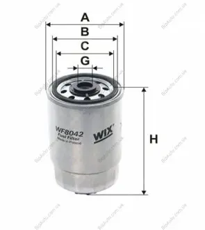 Фильтр топливный WIX FILTERS WF8042