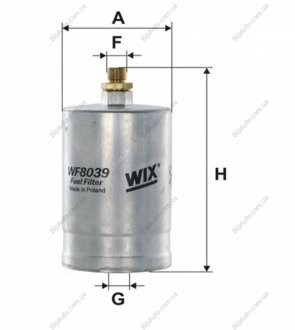 Фільтр паливний WIX FILTERS WF8039 (фото 1)