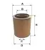 Фильтр воздушный 42327E WIX FILTERS