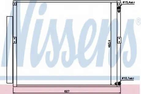 Радиатор кондиционера NISSENS 94919