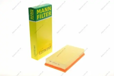 Фільтр повітря MANN C 2774/3 KIT