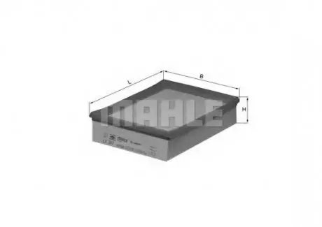 Фільтр повітряний Opel MAHLE MAHLE / KNECHT LX 347