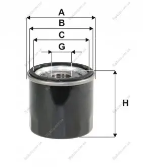 Фильтр масляный WIX FILTERS WL7204