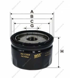 Фільтр оливний WIX FILTERS WL7254 (фото 1)