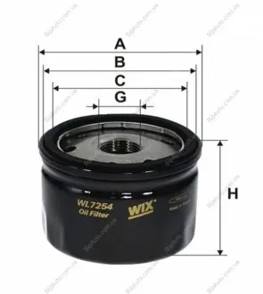 Фільтр оливний WIX WIX FILTERS WL7254