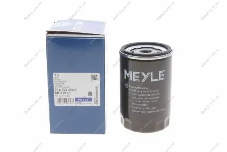 Фільтр оливний MEYLE 714 322 0002