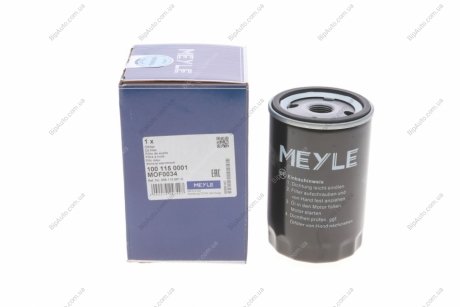 Фільтр оливний MEYLE 100 115 0001