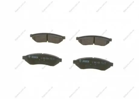 Тормозные колодки BOSCH 0986494172