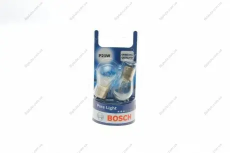 Лампа розжарювання P21W 12V 21W (блістер 2 шт.) 1 987 301 017 BOSCH 1987301017