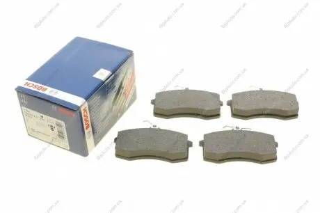 Колодки гальмівні (передні) Lada 2108/09 0 986 495 214 BOSCH 0986495214
