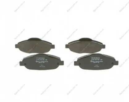 Гальмівні колодки дискові BOSCH 0986495266