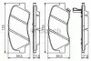 Гальмівні колодки, дискові BOSCH 0986494563