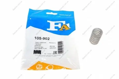 Пружина, глушитель FISCHER Fischer Automotive One (FA1) 105-902