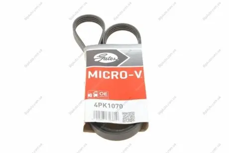 Поліклиновий ремінь Gates 4PK1070