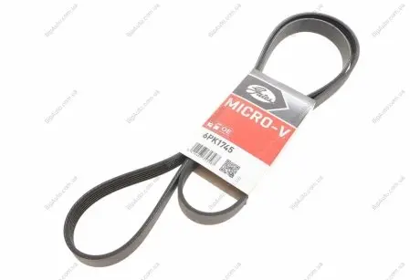 Ремінь генератора клиновий Gates 6PK1745