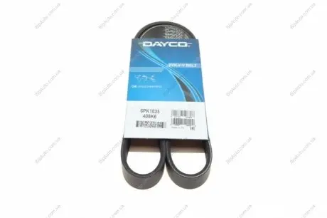 Ремінь генератора поліклиновий DAYCO 6PK1035