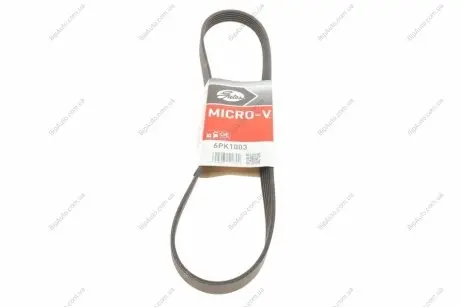 Поліклиновий ремінь Gates 6PK1003