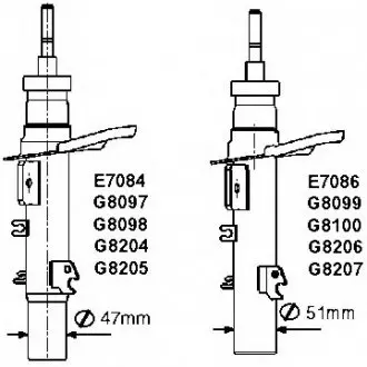 Амортизатор ORIGINAL MONROE G8098