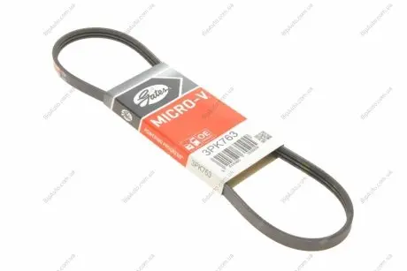 Ремень поликлиновой Gates 3PK763