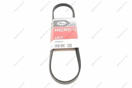 Ремень поликлиновой Gates 4PK823