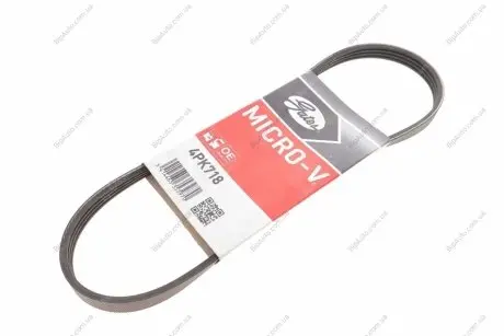 Ремень поликлиновой Gates 4PK718