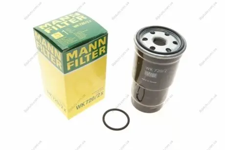 Паливний фільтр WK720/2X MANN WK 720/2 X