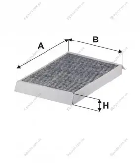 Фільтр салону вугільний WIX WIX FILTERS WP9309