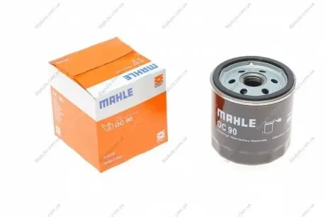 Фільтр оливний Opel 85- (benzin) (h=80mm) MAHLE / KNECHT OC 90