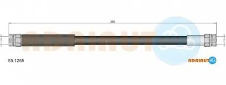 Гальмівний шланг ADRIAUTO 55.1255