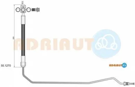 Тормозной шланг ADRIAUTO 55.1270