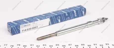Свічка розжарювання MEYLE 714 020 0001