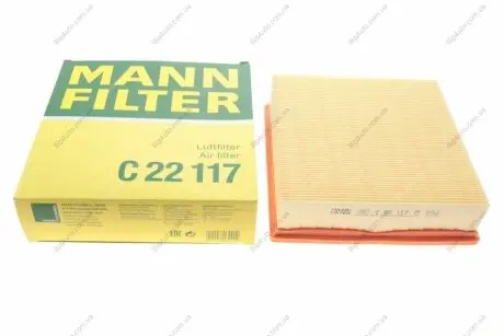 Фільтр повітряний Chevrolet, AUDI, ВАЗ 2108-09 MANN C 22 117