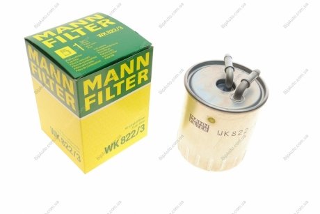 Фильтр топливный MANN WK 822/3